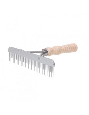 Fluffer Comb with Wood Handle and...
