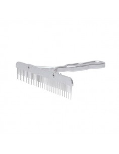 SS ALUM HANDLE COMB, FLUFFER