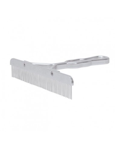 Blunt Tooth Comb with Aluminum Handle...