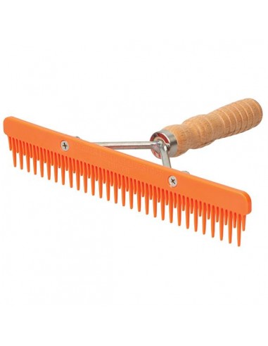 Fluffer Comb with Wood Handle and...