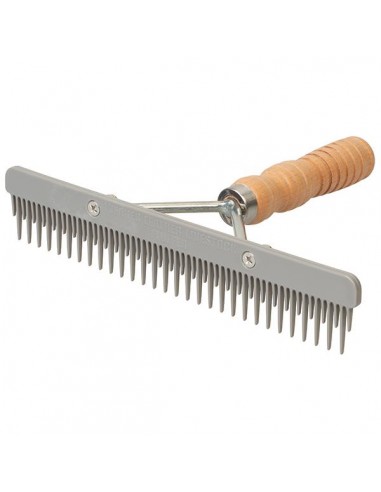 Fluffer Comb with Wood Handle and...