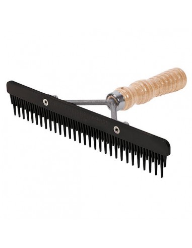 Fluffer Comb with Wood Handle and...