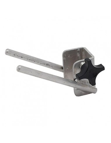 Aluminum Fan Cage Fork and Broom Holder